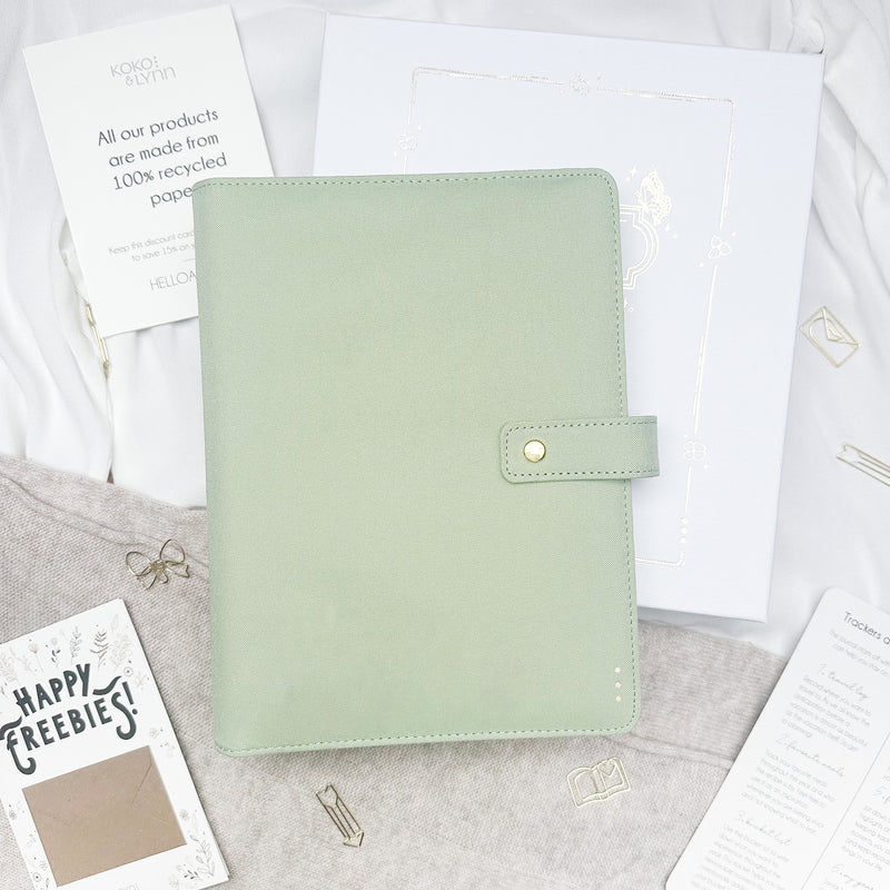 Ring Binder - Light Green