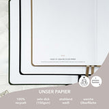 Dotted Journal - 176 pages - 100% recycled paper - Olive