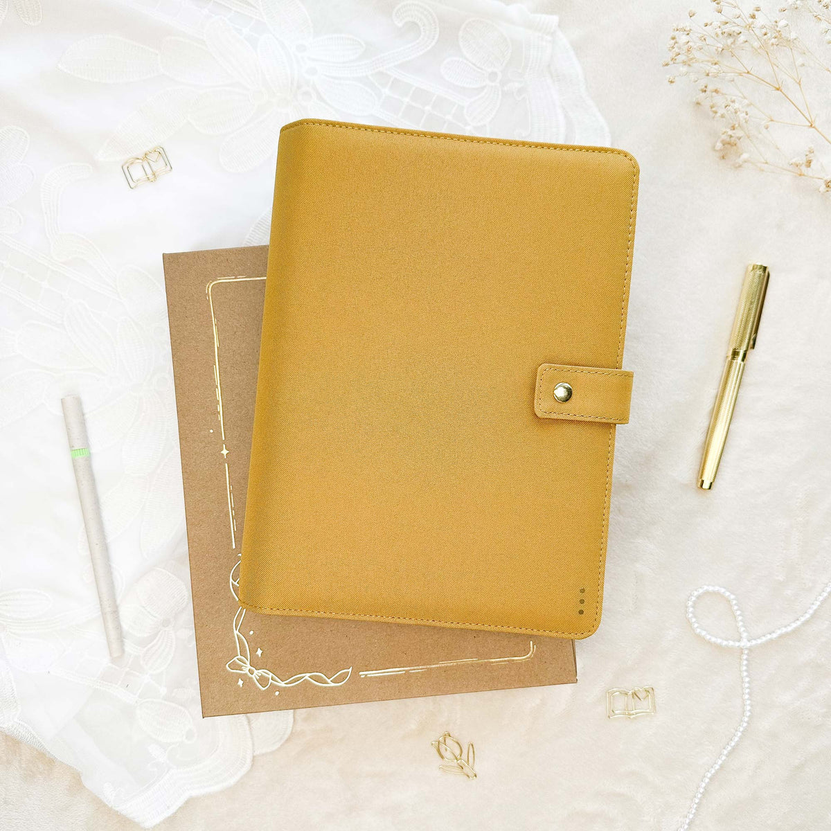 Ring Binder - Mustard