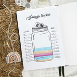 Savings tracker - Stick-in-page