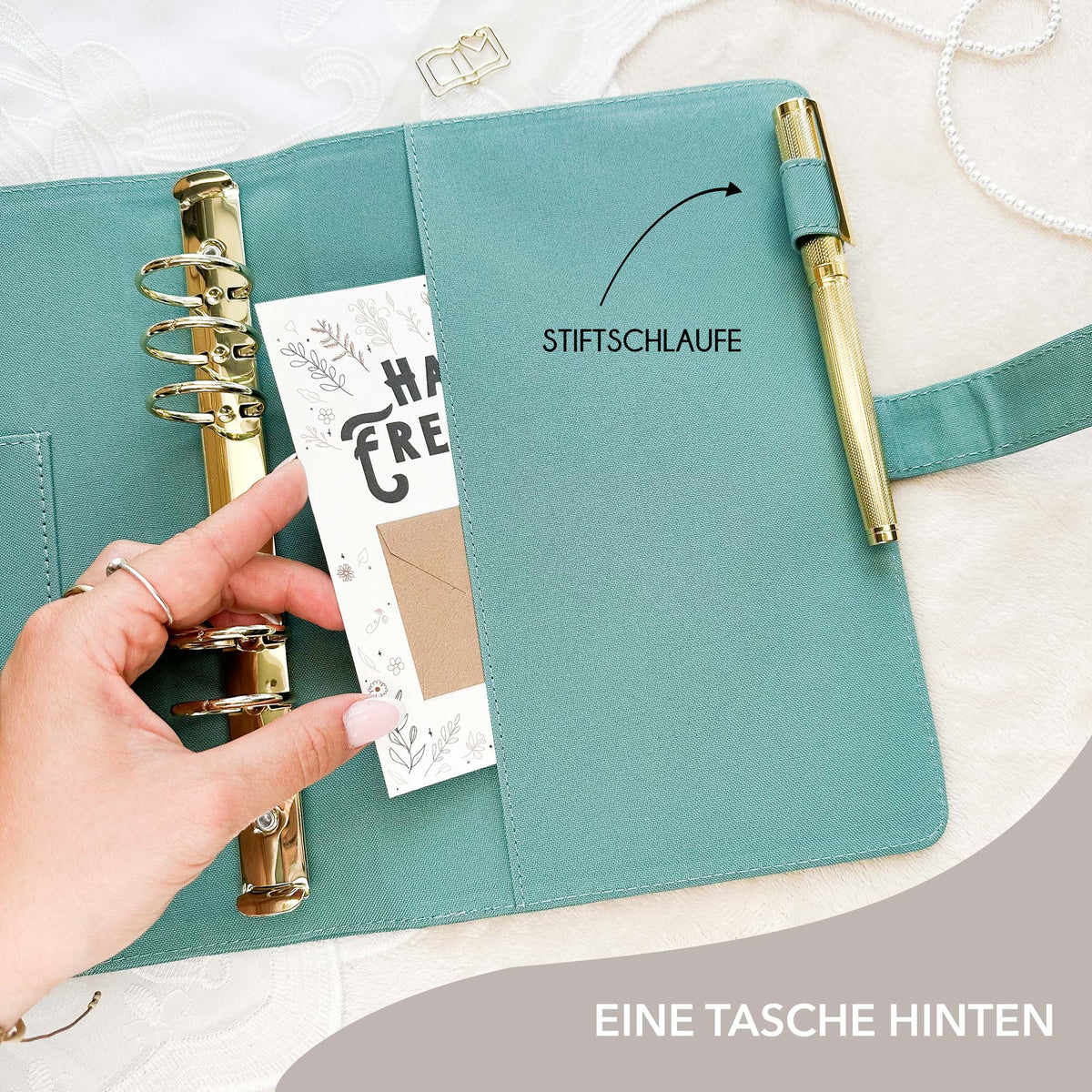 Ring Binder - Teal