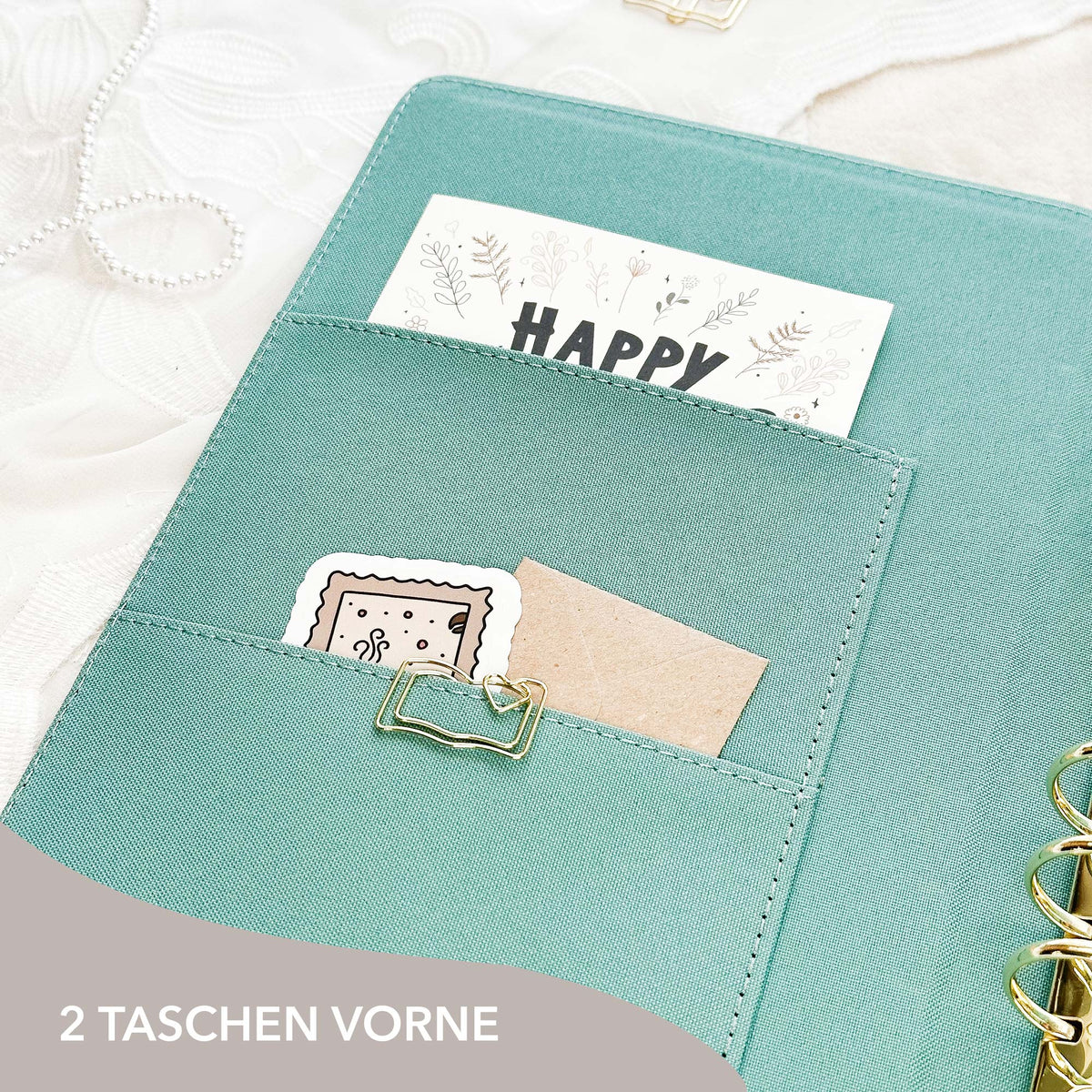 Ring Binder - Teal