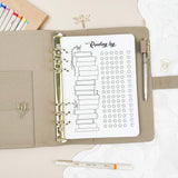 The NEW Reading Log - Binder Insert - Single Tracker Page