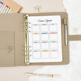 Vision Board - Binder Insert - Single Tracker Page