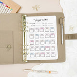 Weight Tracker - Binder Insert - Single Tracker Page