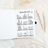 Books of the month - Stick-in-page