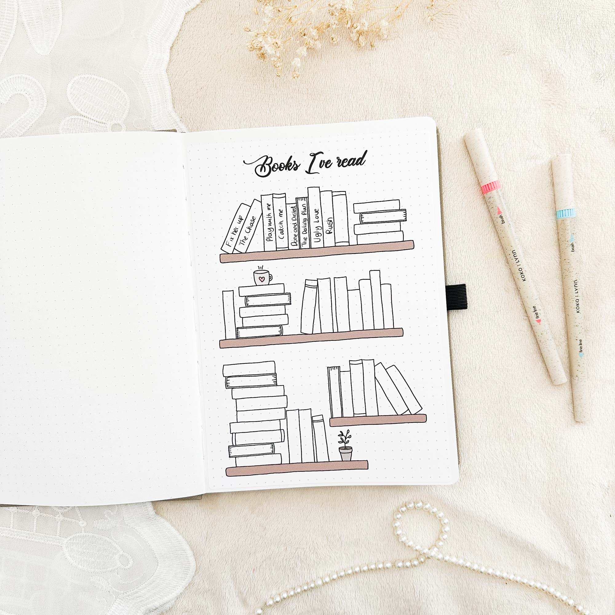 Books I've read - Stick-in-page - 100% recycled paper – koko & lynn