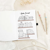 Books I've read - Stick-in-page - 100% recycled paper